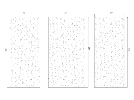 Carrara Marble Matte Surround