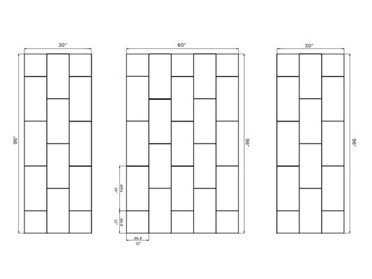 Grey Wood Matte Surround