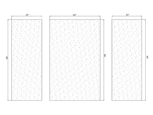 Carrara Marble Matte Surround
