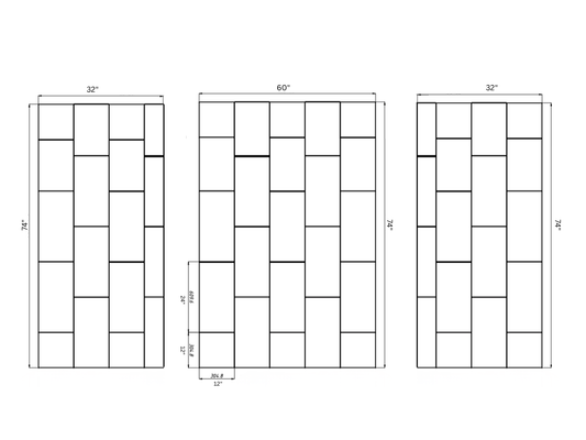 Grey Wood Matte Surround