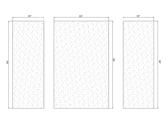 Carrara Marble Matte Surround
