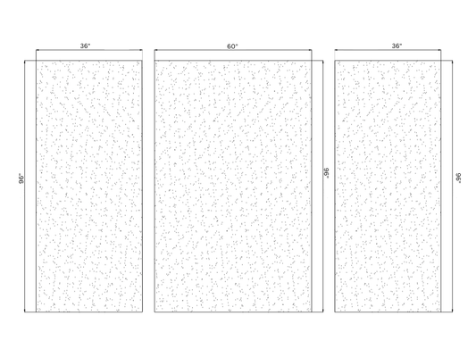 Carrara Marble Matte Surround