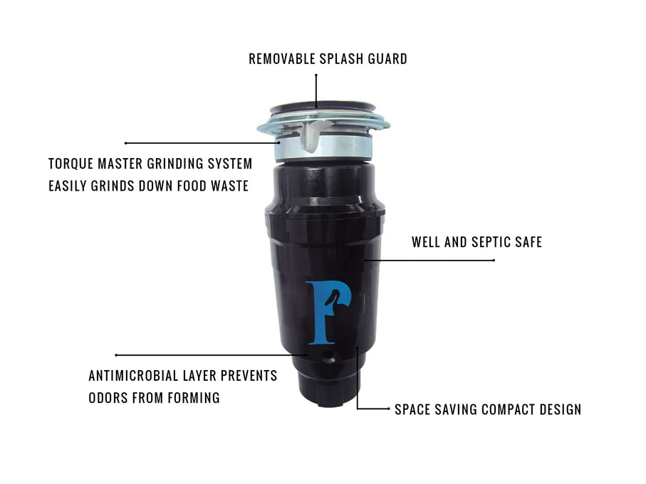 Pelicanator Garbage Disposals