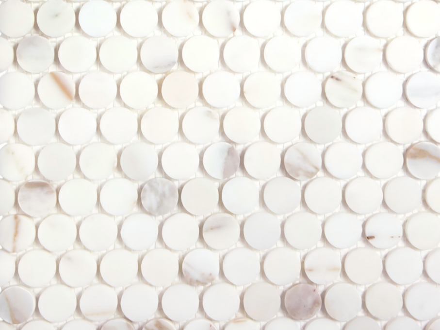 Calacatta Gold Penny Round