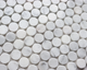 Carrara Penny Round