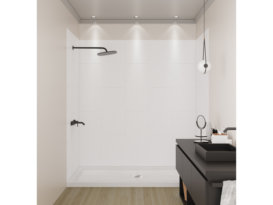 White Wood Matte Surround